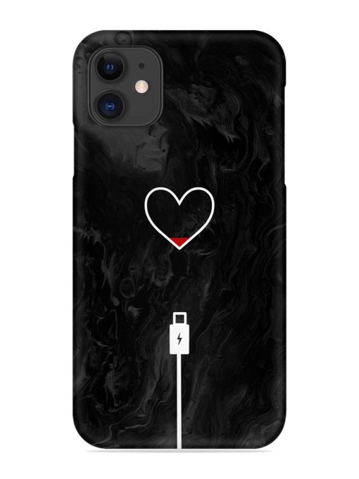 Heart Charging Vector Snap Case for Apple Iphone 11 Edge Zapvi