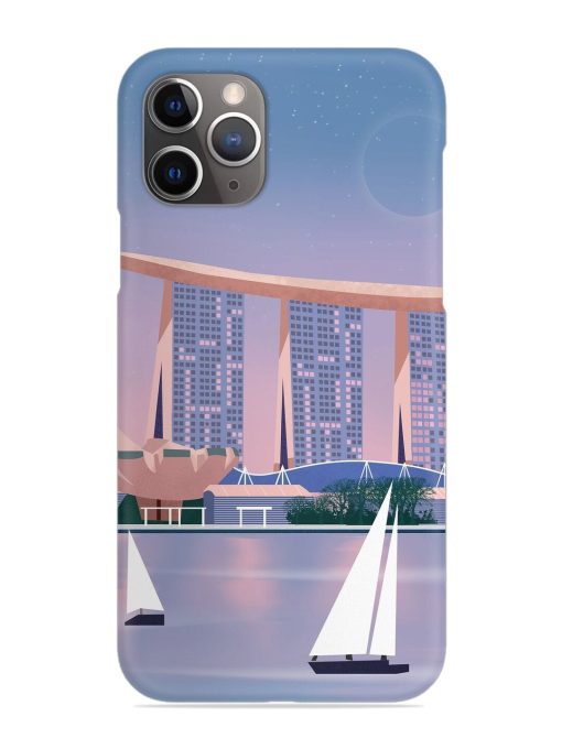 Singapore Scenery Architecture Snap Case for Apple Iphone 11 Pro Edge Zapvi