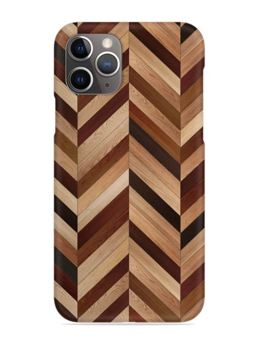 Seamless Wood Parquet Snap Case for Apple Iphone 11 Pro Edge Zapvi