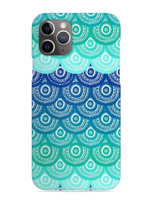 Ethnic Seamless Pattern Snap Case for Apple Iphone 11 Pro Edge Zapvi