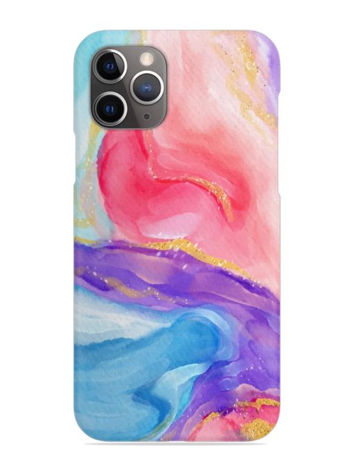 Watercolor Gradient Snap Case for Apple Iphone 11 Pro Max Edge Zapvi