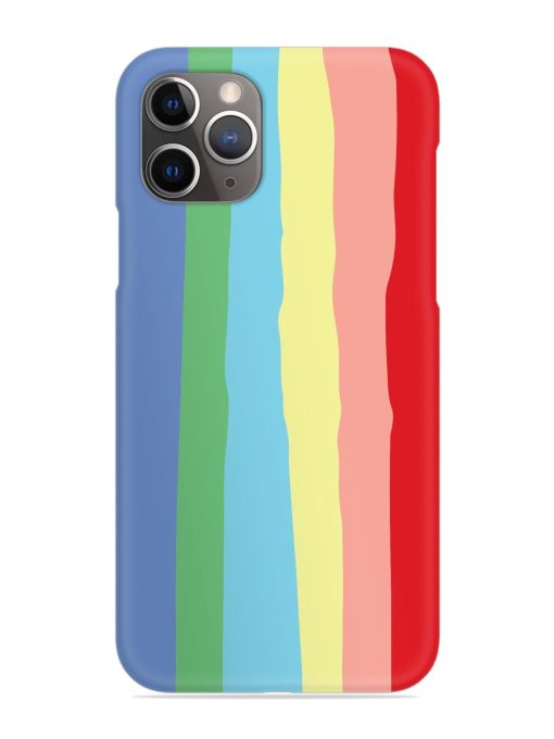 Rainbow Premium Shade Snap Case for Apple Iphone 11 Pro Max Edge Zapvi