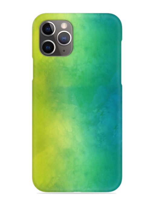 Yellow Green Gradient Snap Case for Apple Iphone 11 Pro Max Edge Zapvi