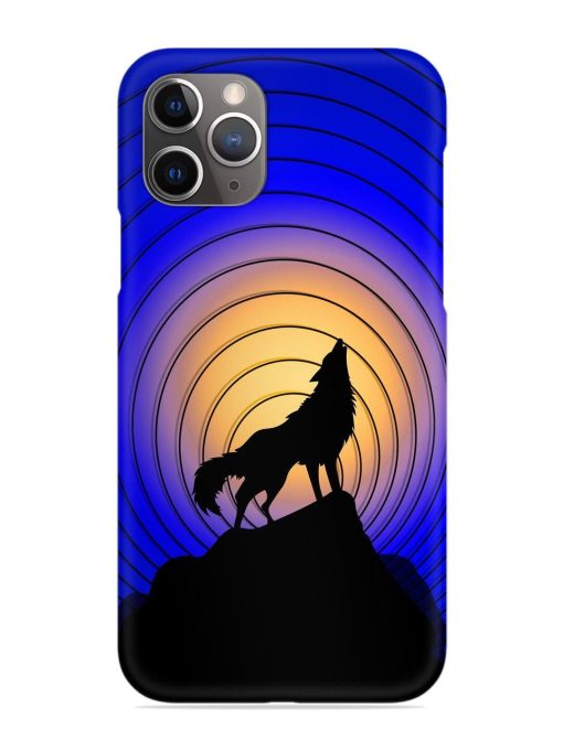 Fox Roaring Design Snap Case for Apple Iphone 11 Pro Max Edge Zapvi