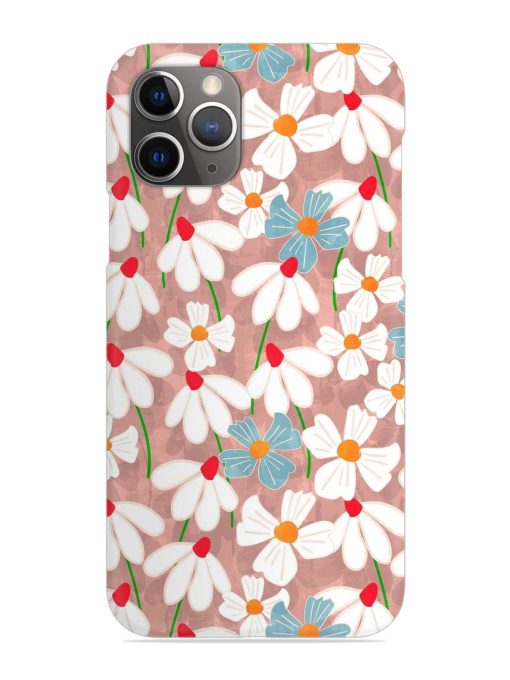 Abstract Petal Flowers Snap Case for Apple Iphone 11 Pro Max Edge Zapvi