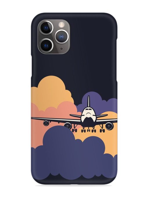 Aeroplane vector Snap Case for Apple Iphone 11 Pro Max Edge Zapvi