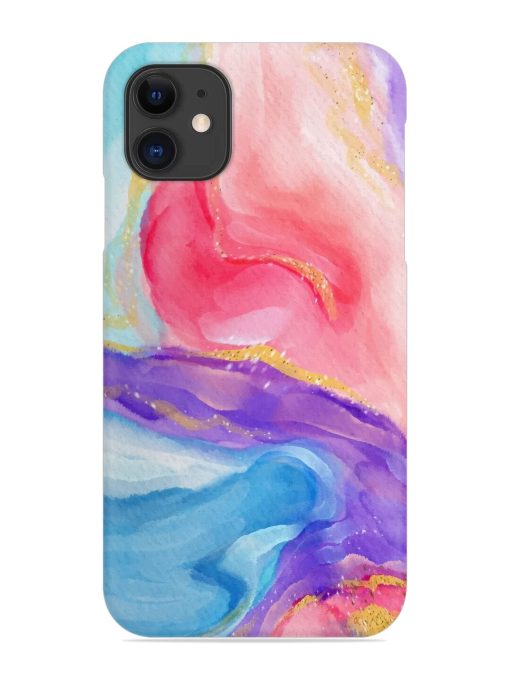 Watercolor Gradient Snap Case for Apple Iphone 12 Edge Zapvi