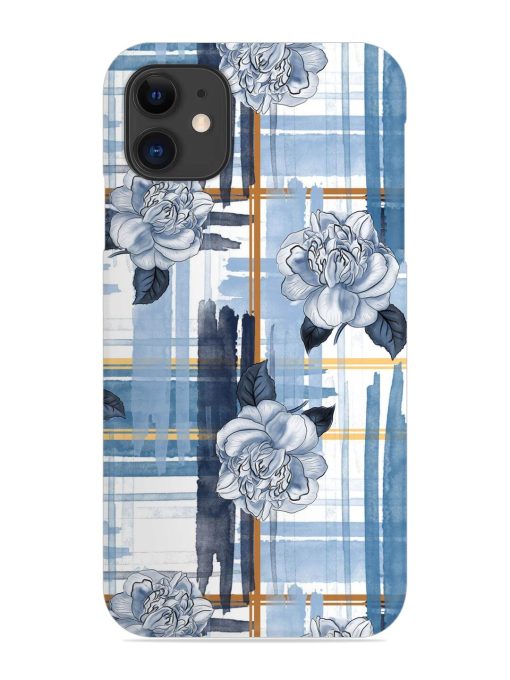 Watercolor Pattern Rose Snap Case for Apple Iphone 12 Edge Zapvi