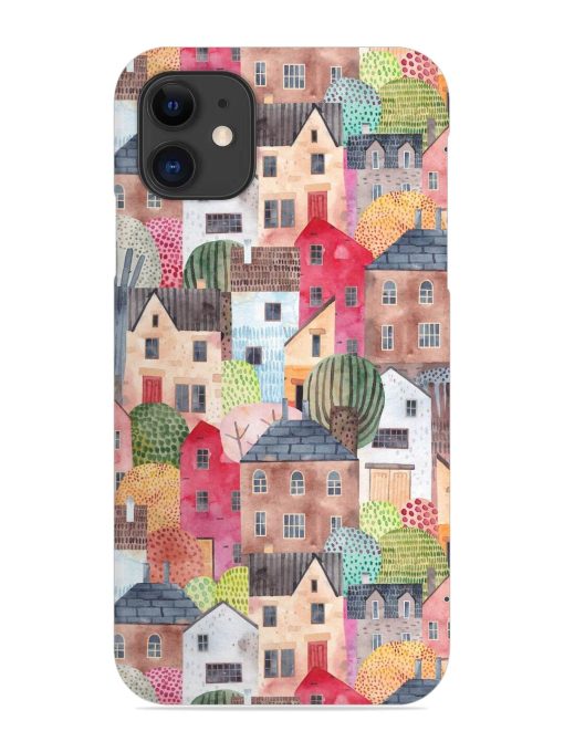 Abstract Seamless Pattern Snap Case for Apple Iphone 12 Edge Zapvi