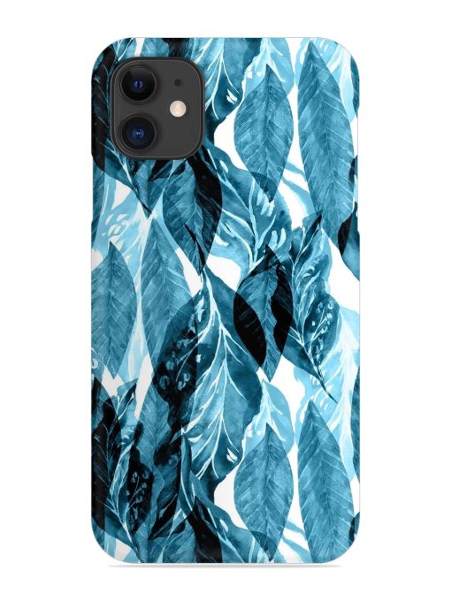 Leaves Pattern Jungle Snap Case for Apple Iphone 12 Edge Zapvi