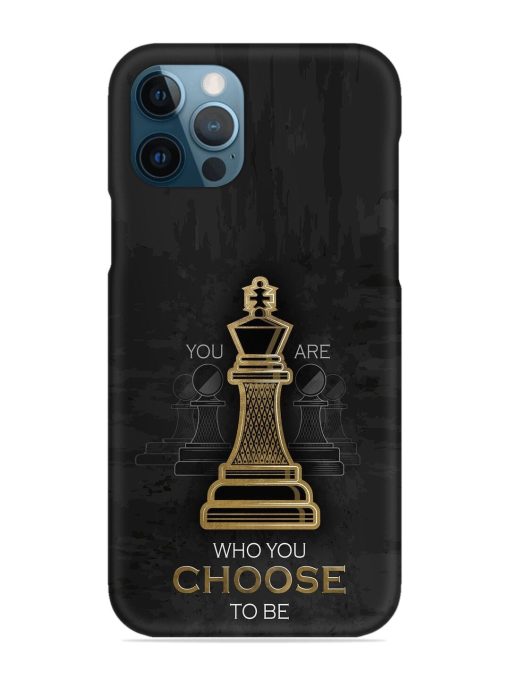 You Are Who Choose To Be Snap Case for Apple Iphone 12 Pro Edge Zapvi