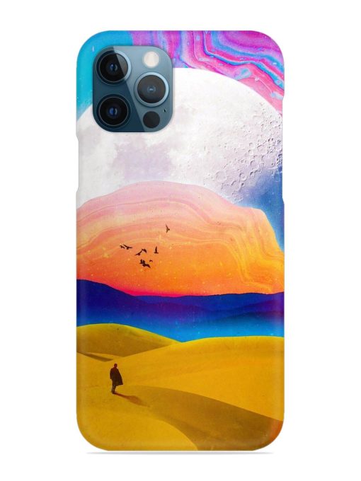 Sandy Desert Snap Case for Apple Iphone 12 Pro Edge Zapvi