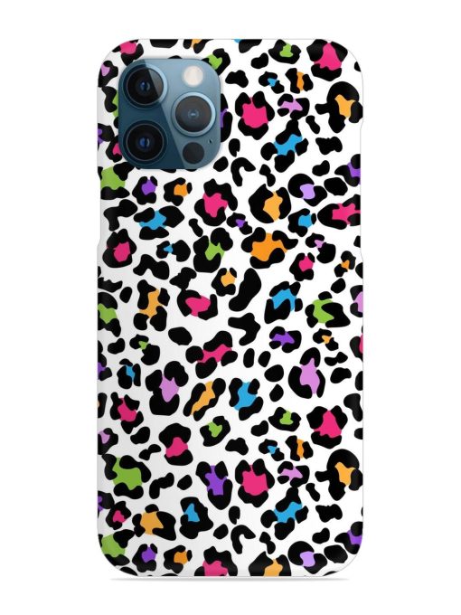 Seamless Leopard Pattern Snap Case for Apple Iphone 12 Pro Edge Zapvi