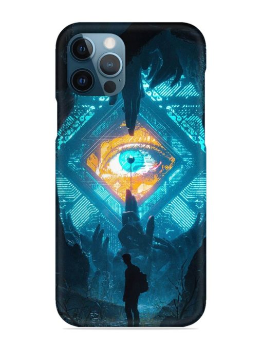 Arcane Eye Snap Case for Apple Iphone 12 Pro Edge Zapvi