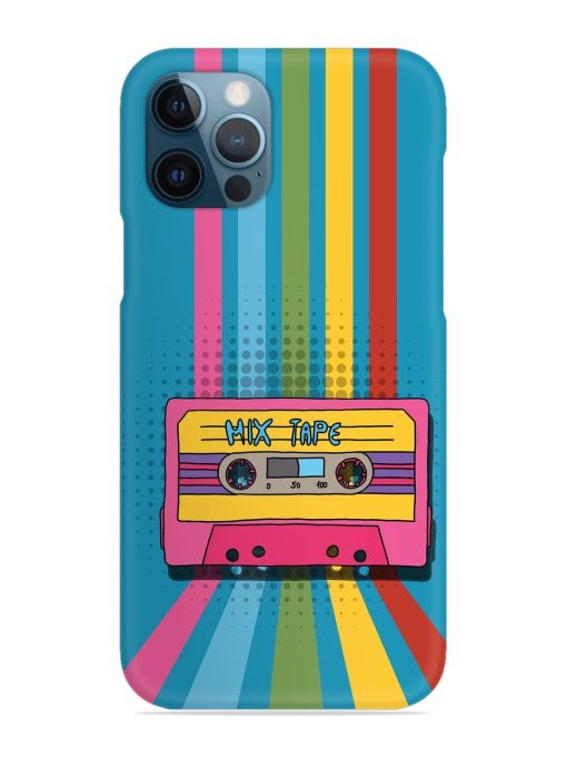 Mix Tape Vactor Snap Case for Apple Iphone 12 Pro Edge Zapvi