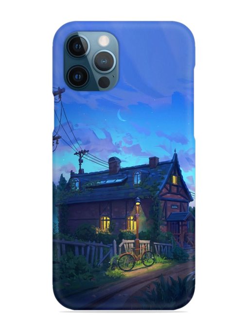 Beautiful Village House Snap Case for Apple Iphone 12 Pro Edge Zapvi