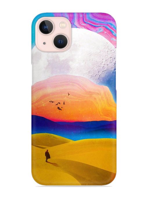 Sandy Desert Snap Case for Apple Iphone 14 Edge Zapvi