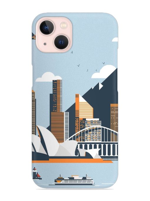 Sydney Opera Landscape Snap Case for Apple Iphone 14 Edge Zapvi