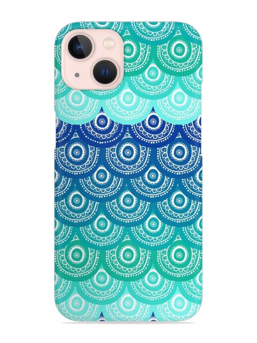 Ethnic Seamless Pattern Snap Case for Apple Iphone 14 Edge Zapvi