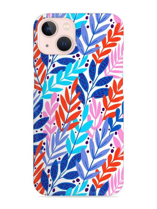 Bright Floral Tropical Snap Case for Apple Iphone 14 Edge Zapvi