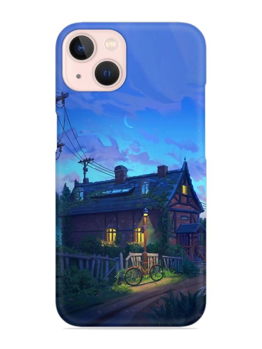 Beautiful Village House Snap Case for Apple Iphone 14 Edge Zapvi