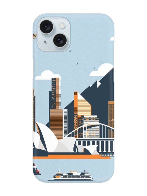 Sydney Opera Landscape Snap Case for Apple Iphone 15 Plus Edge Zapvi