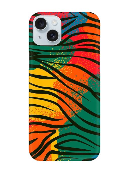 Bright Colorful Snap Case for Apple Iphone 15 Plus Edge Zapvi