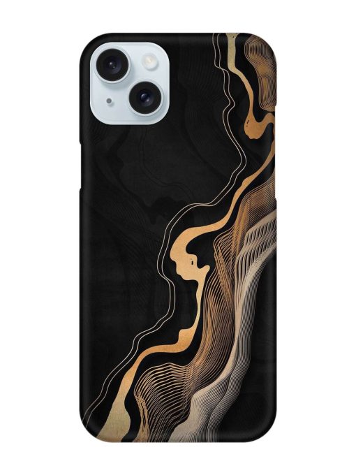 Abstract Art Snap Case for Apple Iphone 15 Plus Edge Zapvi