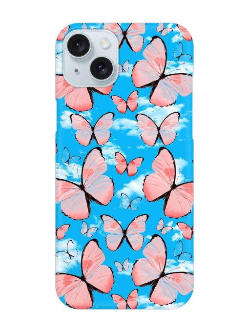 Seamless Pattern Tropical Snap Case for Apple Iphone 15 Plus Edge Zapvi