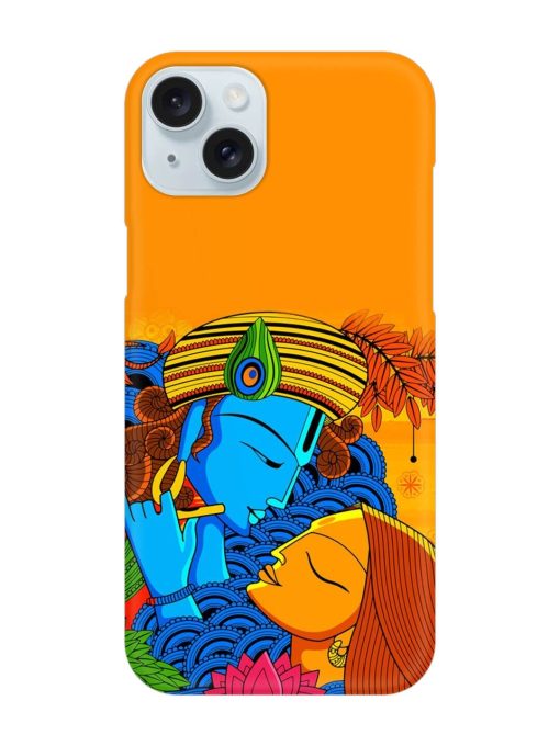 Illustration Hindu Goddess Snap Case for Apple Iphone 15 Plus Edge Zapvi