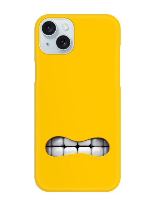 Mouth Character On Snap Case for Apple Iphone 15 Plus Edge Zapvi