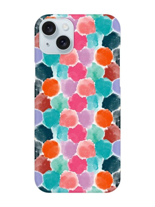 Colorful Seamless Pattern Snap Case for Apple Iphone 15 Plus Edge Zapvi