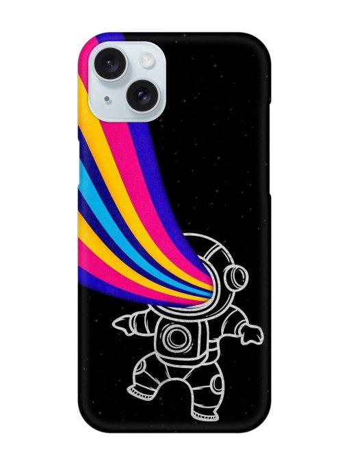 Astronaut Snap Case for Apple Iphone 15 Plus Edge Zapvi