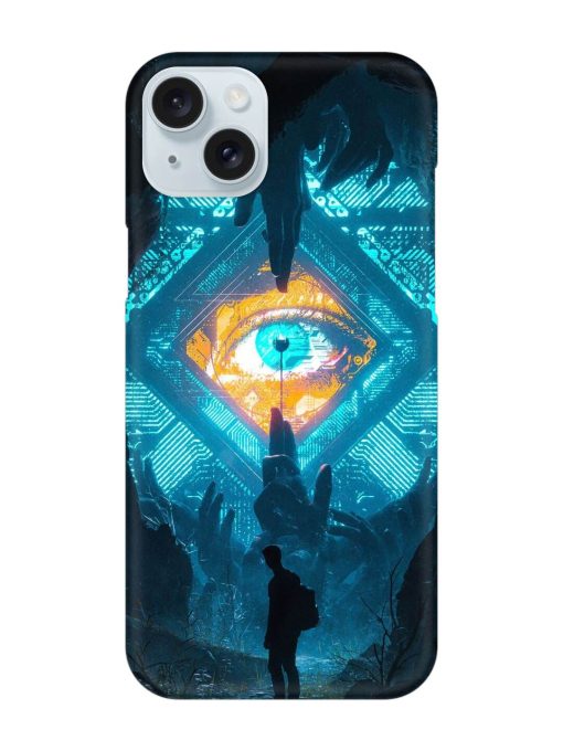 Arcane Eye Snap Case for Apple Iphone 15 Plus Edge Zapvi