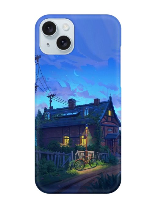 Beautiful Village House Snap Case for Apple Iphone 15 Plus Edge Zapvi