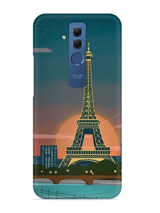 Scenery Architecture France Paris Snap Case for Honor Mate 20 Lite Edge Zapvi