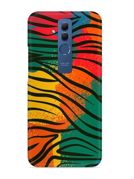 Bright Colorful Snap Case for Honor Mate 20 Lite Edge Zapvi