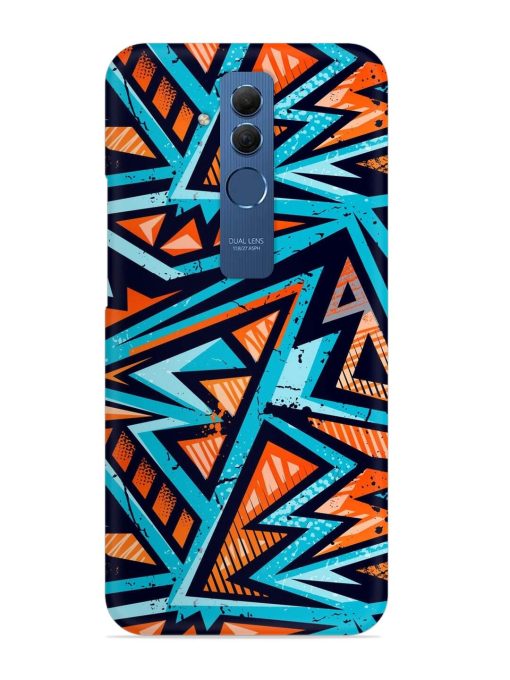 Abstract Seamless Grunge Snap Case for Honor Mate 20 Lite Edge Zapvi