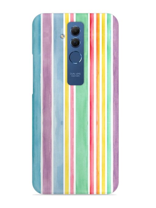 Hand Drawn Watercolor Snap Case for Honor Mate 20 Lite Edge Zapvi