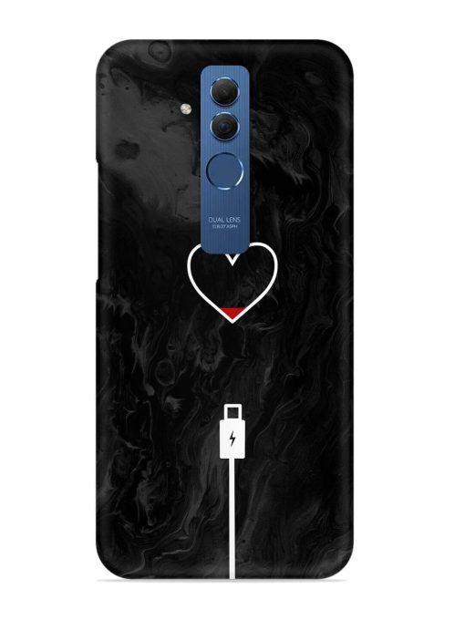 Heart Charging Vector Snap Case for Honor Mate 20 Lite Edge Zapvi