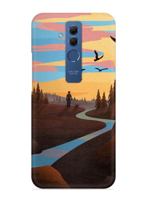 Natural Landscape Art Snap Case for Honor Mate 20 Lite Edge Zapvi