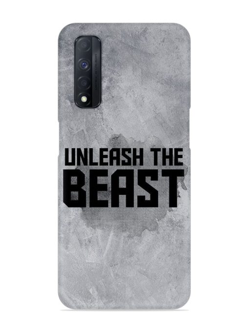 Unleash The Beast Snap Case for Realme Narzo 30 (4G) Edge Zapvi