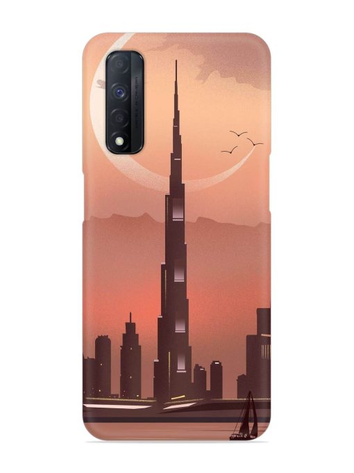 Landmark Burj Khalifa Snap Case for Realme Narzo 30 (4G) Edge Zapvi