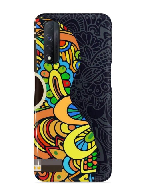 Guitar Vector Art Snap Case for Realme Narzo 30 (4G) Edge Zapvi