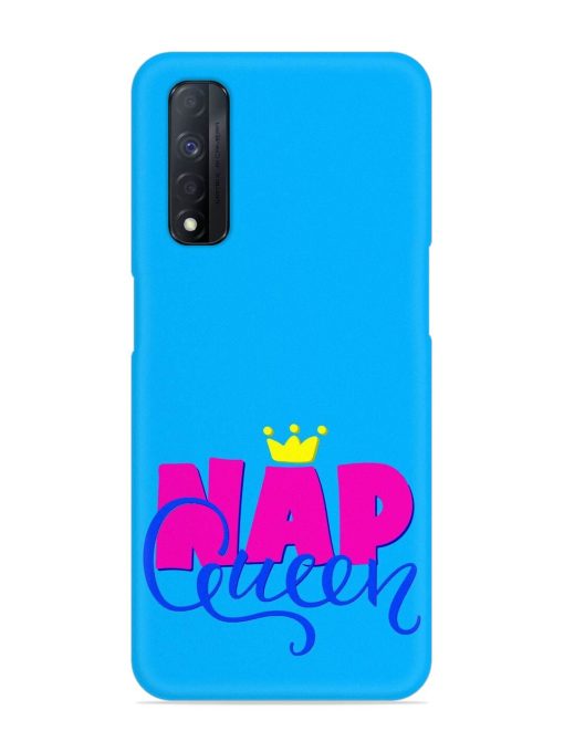 Nap Queen Quote Snap Case for Realme Narzo 30 (4G) Edge Zapvi