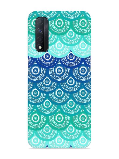 Ethnic Seamless Pattern Snap Case for Realme Narzo 30 (4G) Edge Zapvi