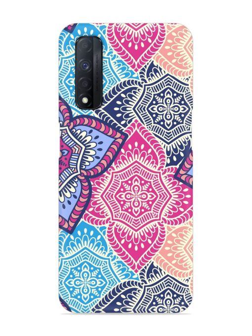 Ethnic Floral Seamless Snap Case for Realme Narzo 30 (4G) Edge Zapvi