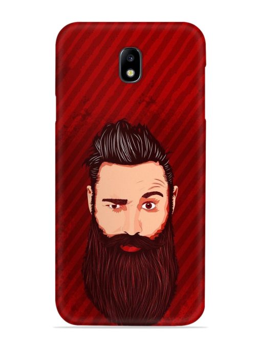 Beardo Man Snap Case for Samsung Galaxy J7 (2017) Edge Zapvi