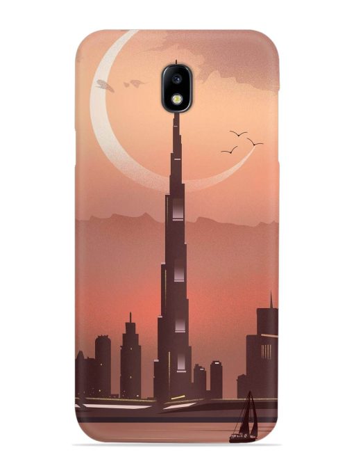 Landmark Burj Khalifa Snap Case for Samsung Galaxy J7 (2017) Edge Zapvi