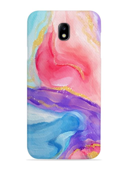 Watercolor Gradient Snap Case for Samsung Galaxy J7 (2017) Edge Zapvi